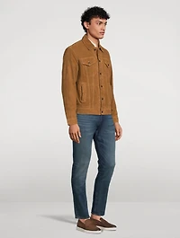 Suede Trucker Jacket