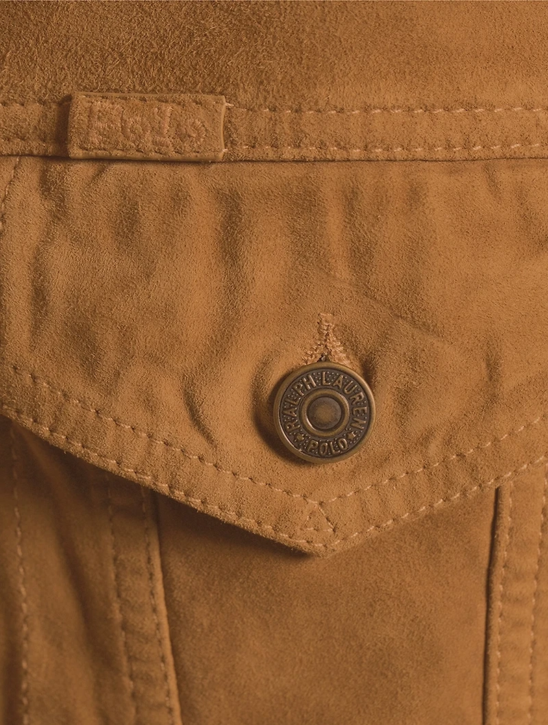 Suede Trucker Jacket
