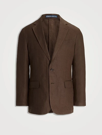 Soft Tailored Linen Sport Coat