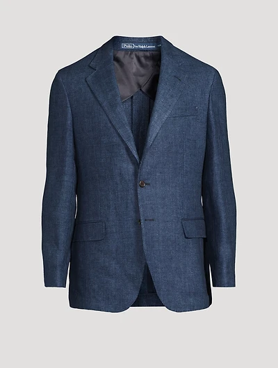 Soft Tailored Linen Sport Coat