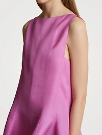 The Mags Silk Organza Mini Dress