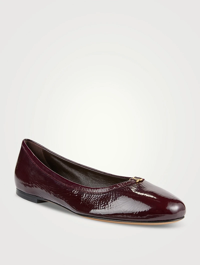 Marcie Patent Leather Ballet Flats