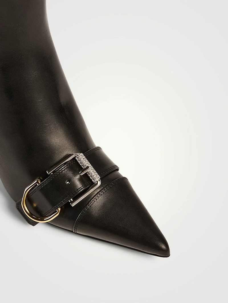 Voyou Leather Knee-High Boots