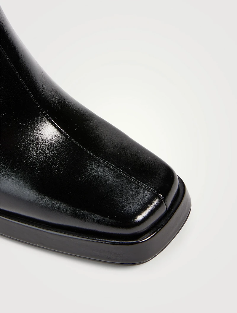 Maximal Patent Leather Ankle Boots