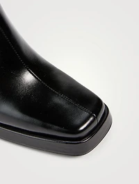 Maximal Patent Leather Ankle Boots