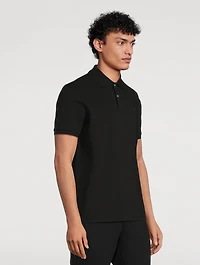 Cotton Pique Polo Shirt