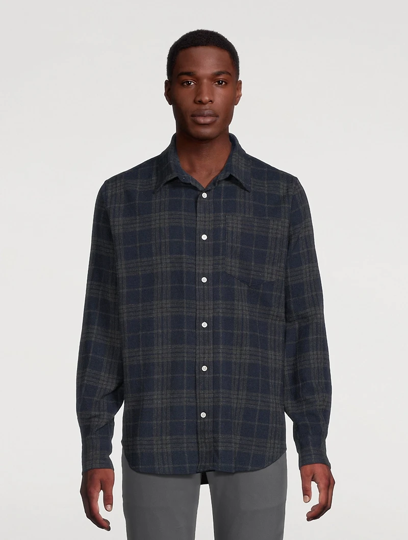 Algot Check Wool Shirt