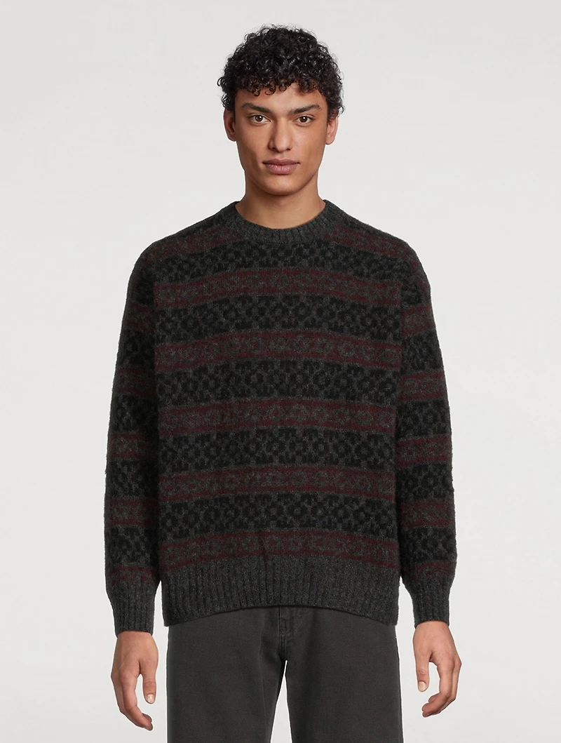Jonas Scottish Lambswool Fair Isle Sweater