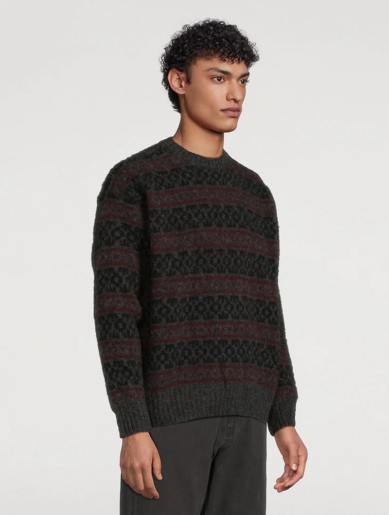 Jonas Scottish Lambswool Fair Isle Sweater