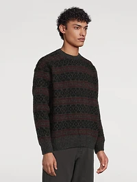 Jonas Scottish Lambswool Fair Isle Sweater