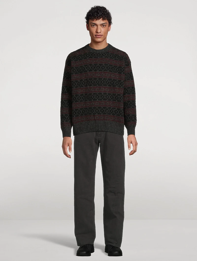 Jonas Scottish Lambswool Fair Isle Sweater