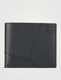 Puzzle Leather Bifold Wallet