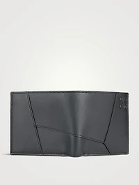Puzzle Leather Bifold Wallet