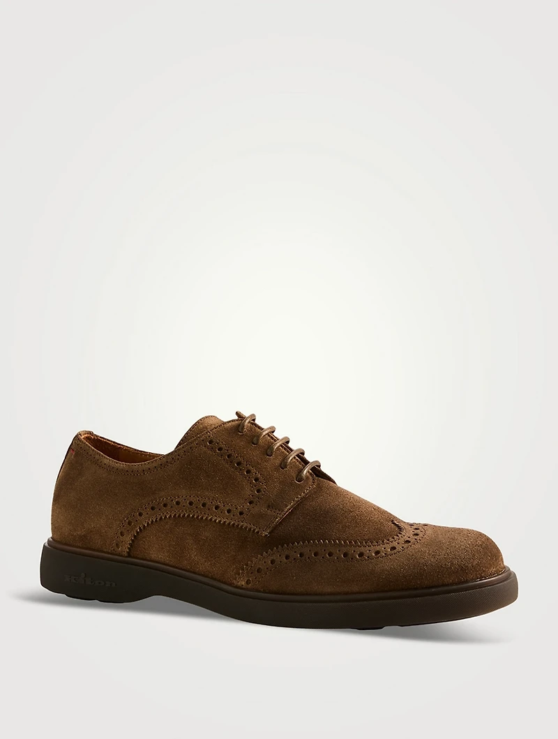 Suede Derby Shoes