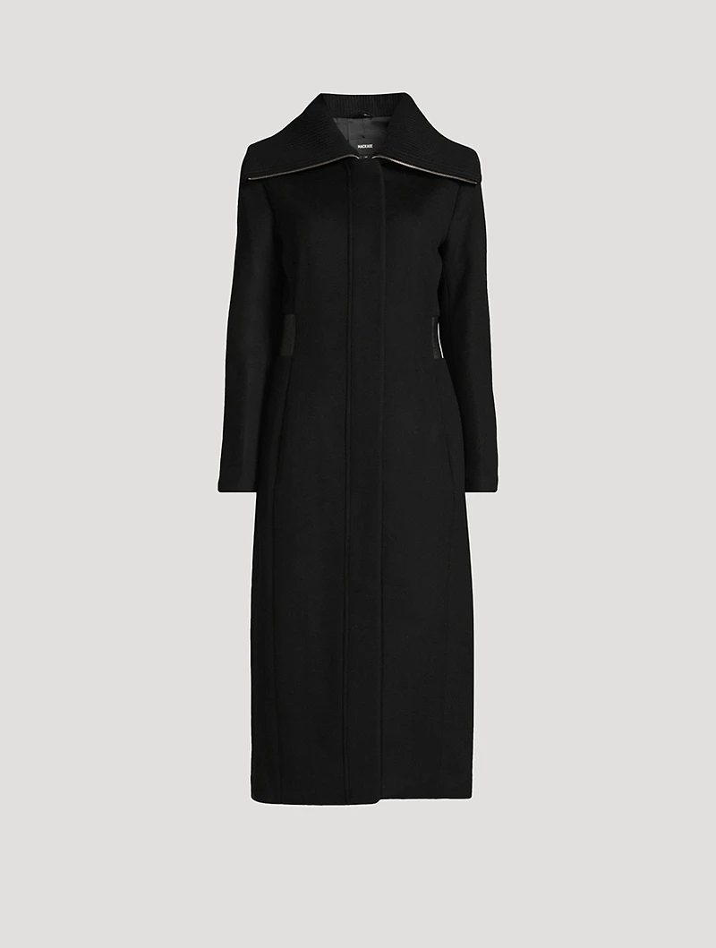 Clarice Double-Face Wool Coat