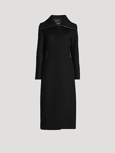 Clarice Double-Face Wool Coat