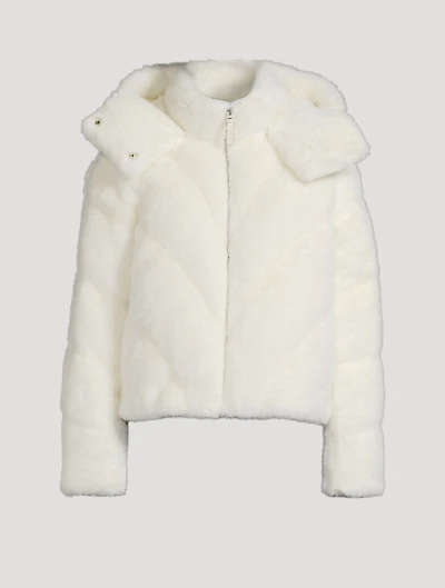 Anik Faux Fur Down Jacket