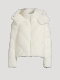 Anik Faux Fur Down Jacket