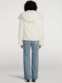 Anik Faux Fur Down Jacket