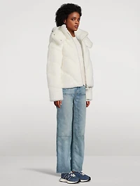 Anik Faux Fur Down Jacket