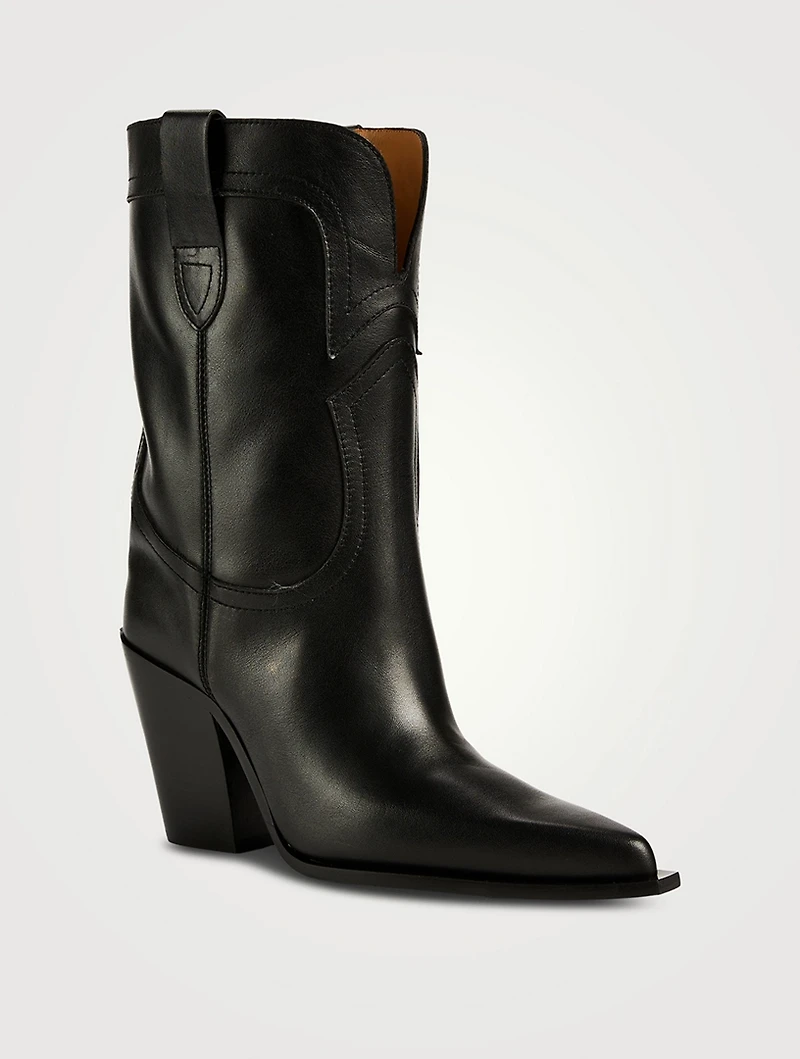 Helga Leather Western Boots
