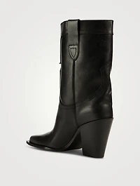 Helga Leather Western Boots