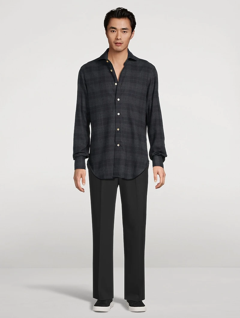 Plaid Sport Shirt