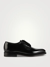 Polished Leather Derby Shoes