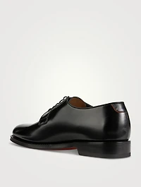 Polished Leather Derby Shoes