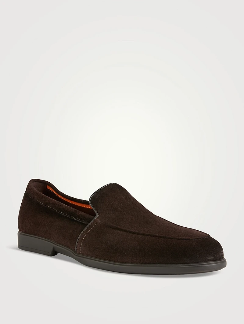 Suede Loafers