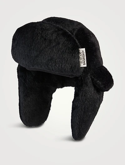 Faux Fur Aviator Hat