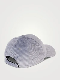 Monogram Corduroy Baseball Cap