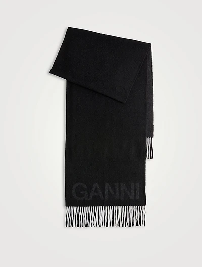 Fringed Wool Scarf