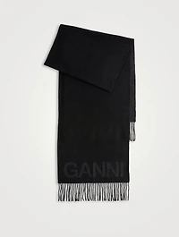 Fringed Wool Scarf