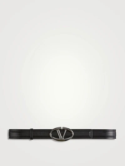 Bold Edition VLogo Leather Belt