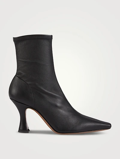 Ran Leather Sock Boots