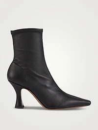 Ran Leather Sock Boots