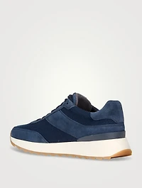 Edric Mixed-Media Sneakers