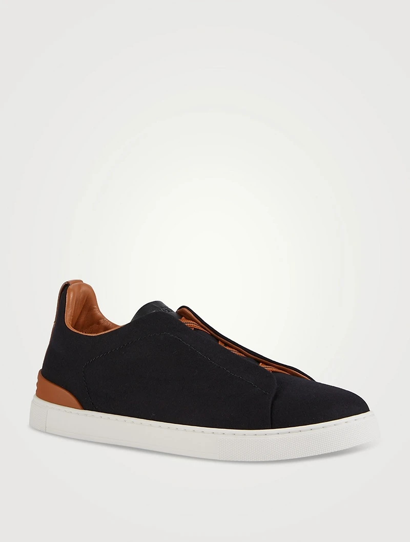 #UseTheExisting™ Triple Stitch™ Wool Flannel Sneakers
