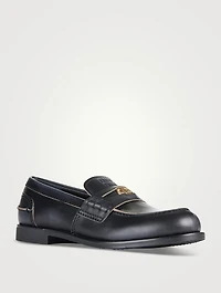 Leather Penny Loafers