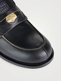 Leather Penny Loafers