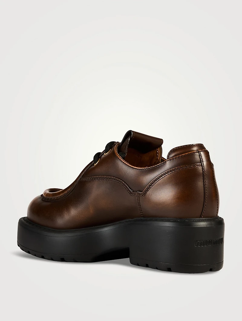 Leather Lug-Sole Wallabies