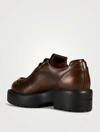 Leather Lug-Sole Wallabies