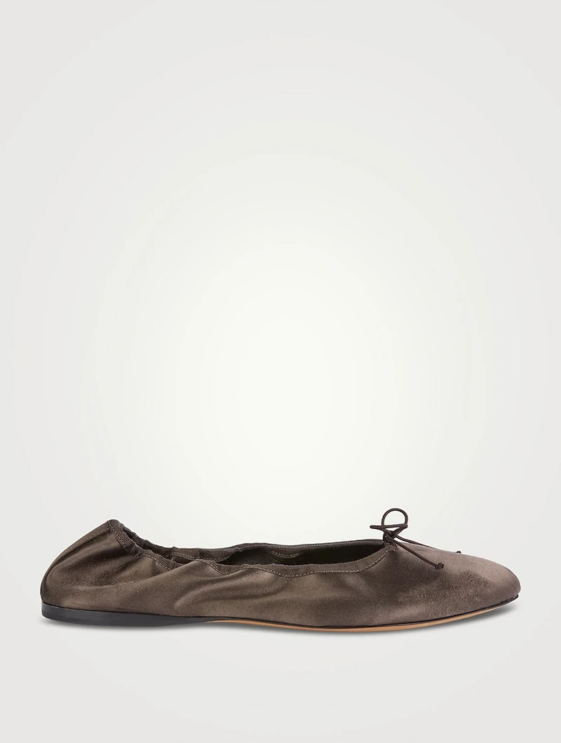 Awar Satin Ballet Flats