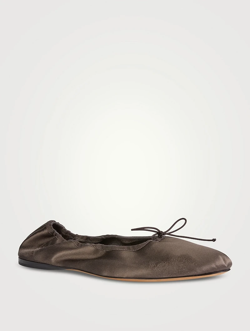 Awar Satin Ballet Flats