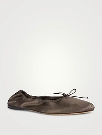 Awar Satin Ballet Flats