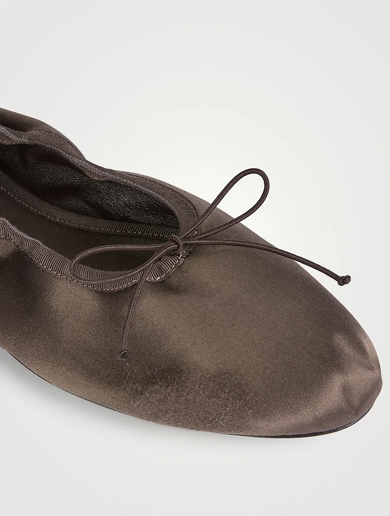 Awar Satin Ballet Flats