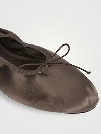 Awar Satin Ballet Flats