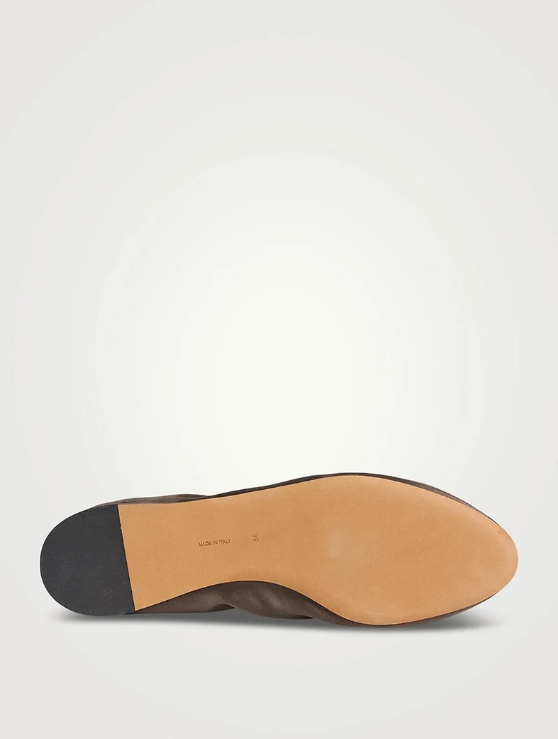 Awar Satin Ballet Flats