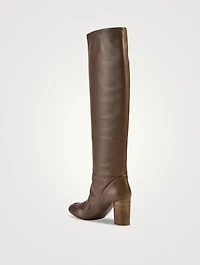 Glove Leather Knee-High Boots